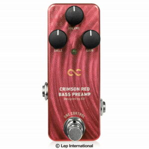 One Control Crimson Red Bass Preamp