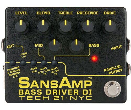 Tech 21 SansAmp Bass Driver DI
